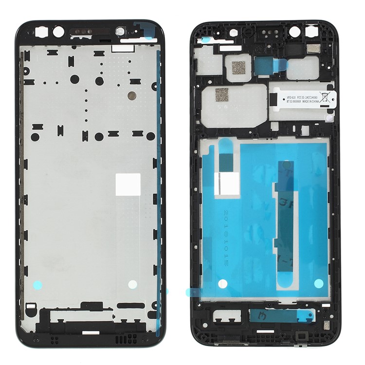 OEM Front Housing Frame Replacement Part (A Side) for Vodafone Smart N9 lite - Black-1