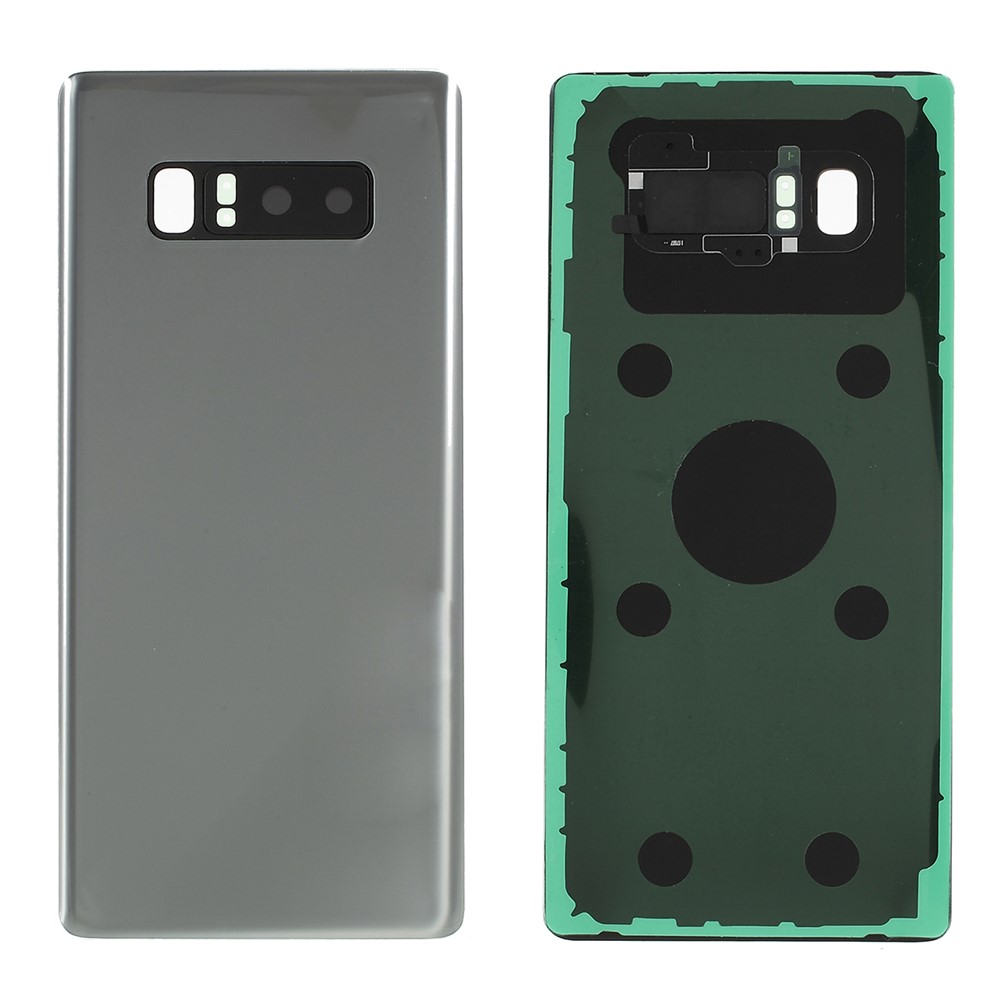 Para A Nota Da Galáxia De Samsung 8 Parte De Reparo Da Tampa Da Carcaça Da Bateria Do N950 - Cinza Claro-1