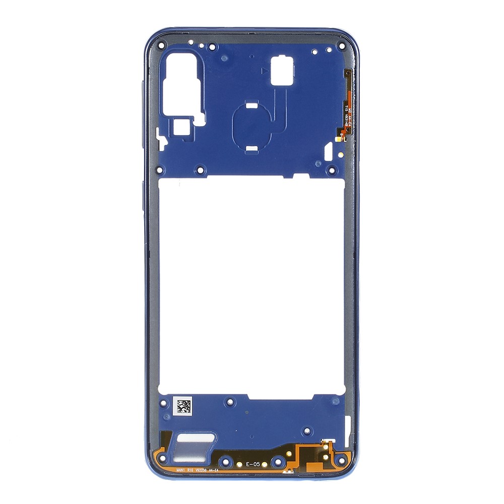 OEM Middle Plate Frame for Samsung Galaxy A40 SM-A405 - Blue-7