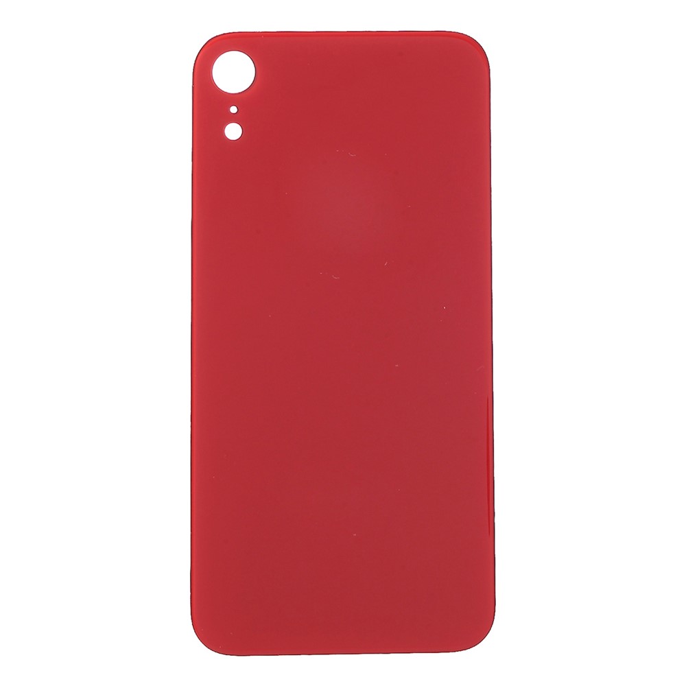 High Quality Glass Back Housing Cover Replacement for iPhone XR 6.1-inch - Red-1