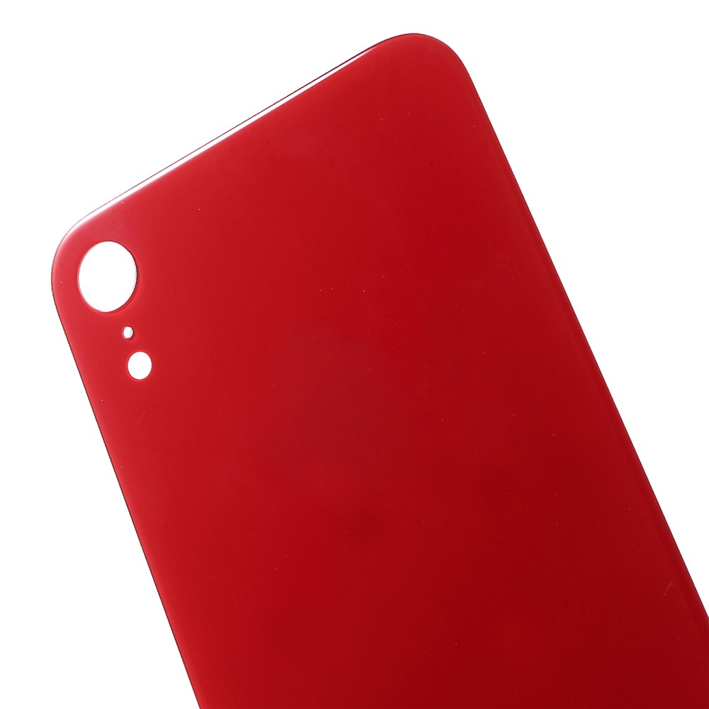 High Quality Glass Back Housing Cover Replacement for iPhone XR 6.1-inch - Red-4