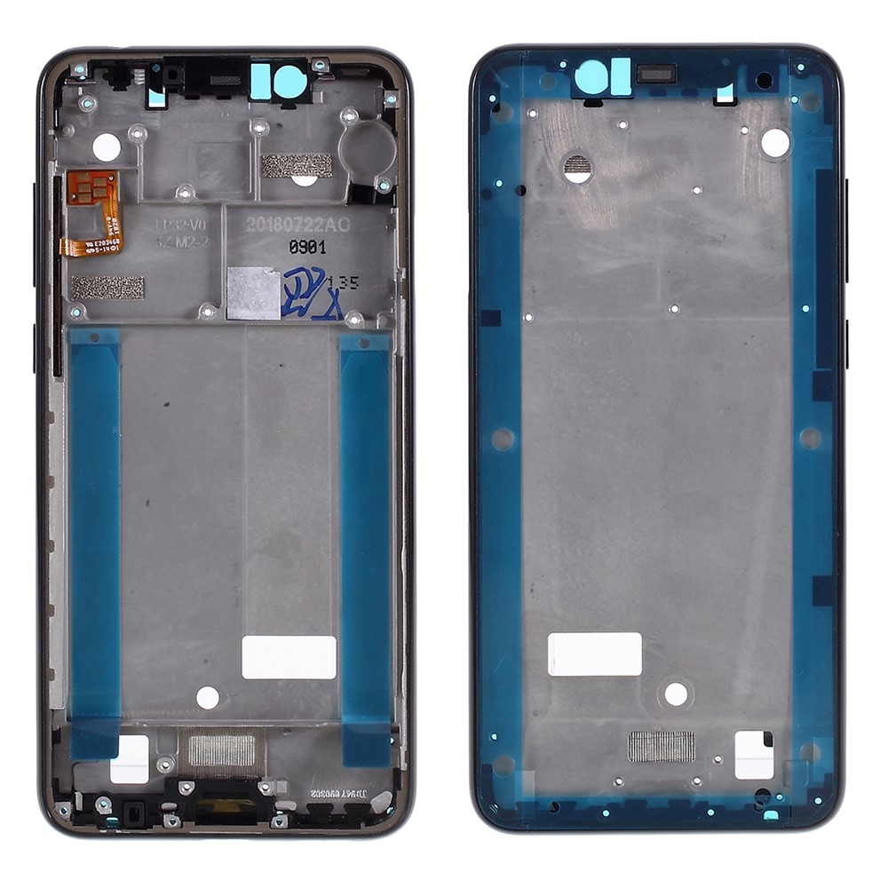OEM Middle Plate Frame for Nokia 5.1 Plus/X5 - Black-1