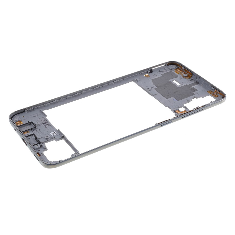 Parte OEM Placa De Meio Quadro Reparação (plástico) Para Samsung Galaxy A70 SM-A705F - Cinzento-6