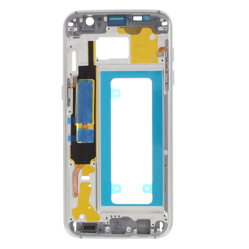 OEM Middle Frame Part with Small Parts for Samsung Galaxy S7 edge G935F - Silver-2