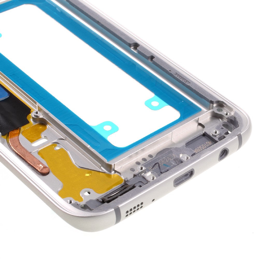 OEM Middle Frame Part with Small Parts for Samsung Galaxy S7 edge G935F - Silver-4