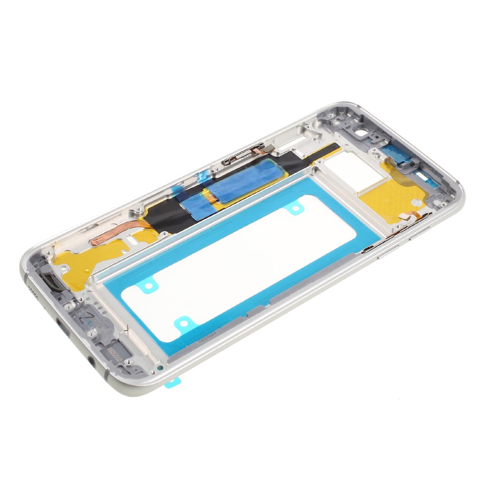 OEM Middle Frame Part with Small Parts for Samsung Galaxy S7 edge G935F - Silver-5