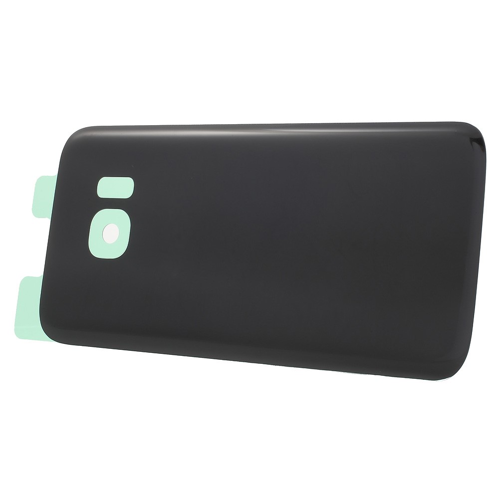 Battery Housing Case Cover Part with Adhesive Sticker for Samsung Galaxy S7 G930 - Black-1