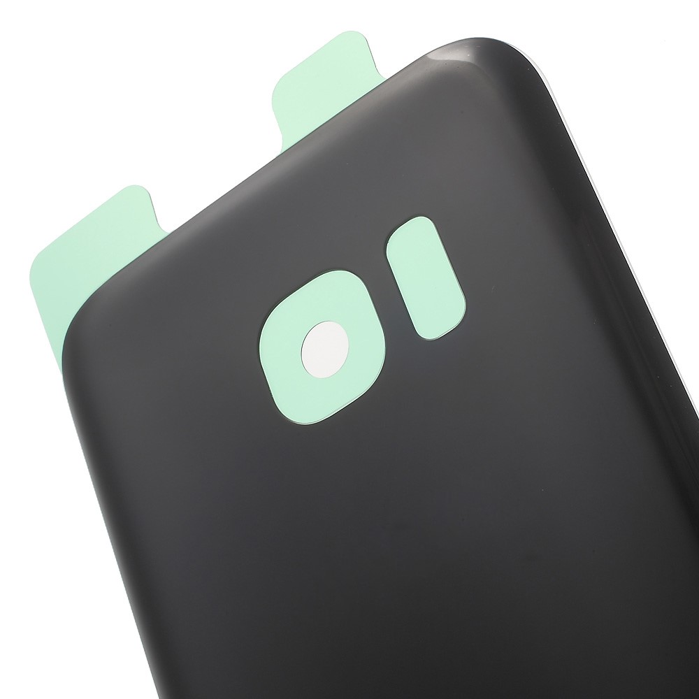 Battery Housing Case Cover Part with Adhesive Sticker for Samsung Galaxy S7 G930 - Black-1