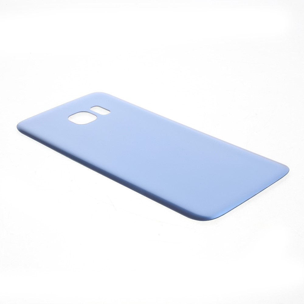 For Samsung Galaxy S7 Edge G935 OEM Battery Housing Case Cover Part with Adhesive Sticker - Baby Blue-4