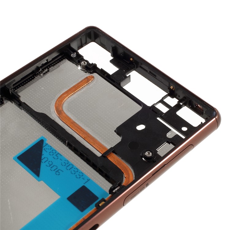 Middle Plate Frame Part for Sony Xperia Z3 Dual (OEM Disassembly) - Copper-3