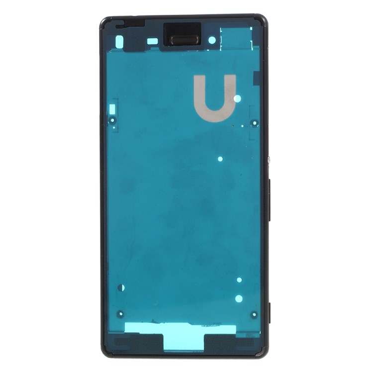 Middle Plate Frame with Small Parts for Sony Xperia M4 Aqua Dual (OEM Disassembly) - Black-1