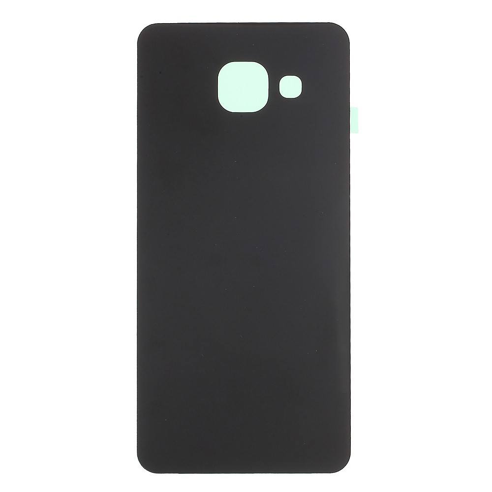 OEM Battery Door Cover with Adhesive Sticker for Samsung Galaxy A3 SM-A310F (2016) - Black-1