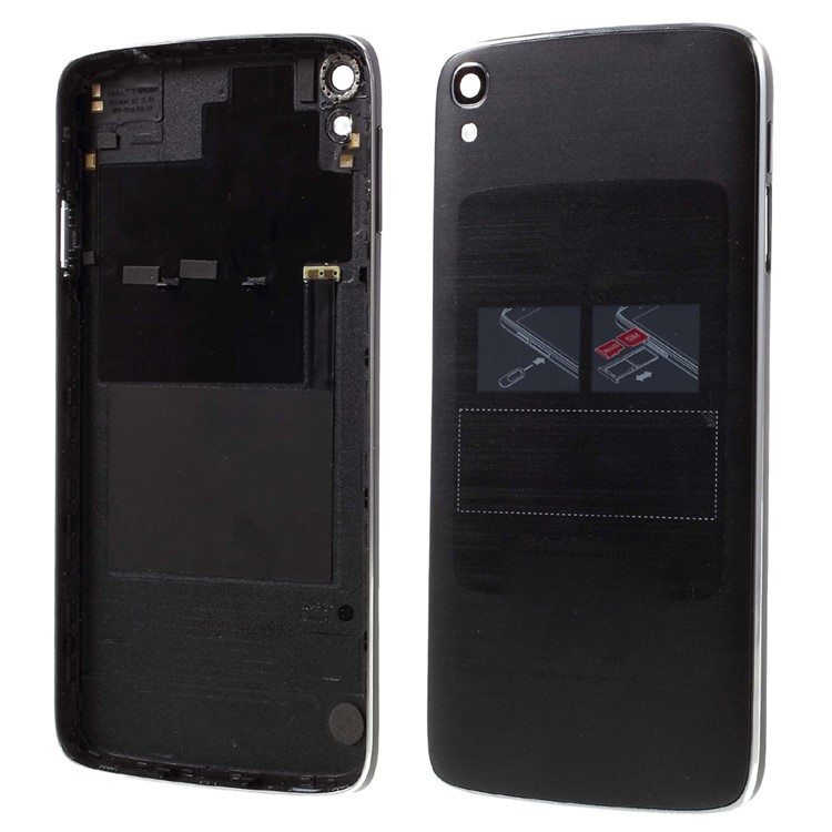 OEM Battery Back Cover Replacement for Alcatel OneTouch Idol 3 (5.5) OT-6045 - Black-1