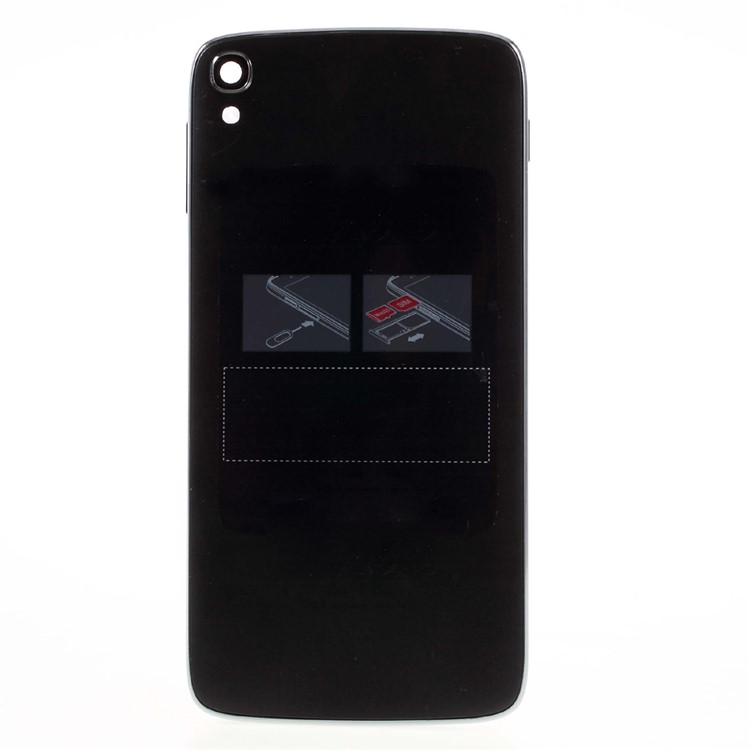 OEM Battery Back Cover Replacement for Alcatel OneTouch Idol 3 (5.5) OT-6045 - Black-2