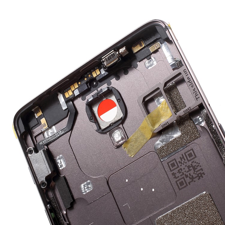 OEM Battery Housing Case Cover Replacement Part with SIM Card Tray Holder for OnePlus 3 / 3T-6