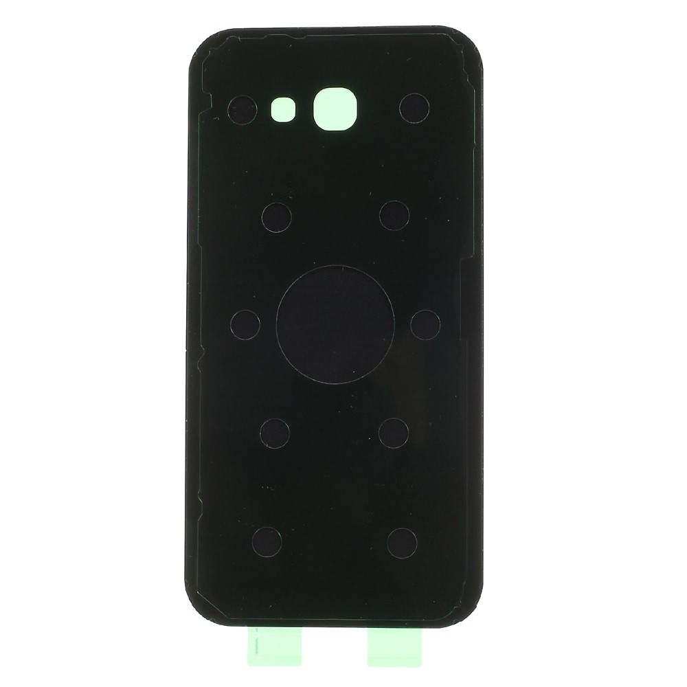 OEM Replacement Battery Door Cover with Adhesive Sticker for Samsung Galaxy A7(2017)A720 - Black-2