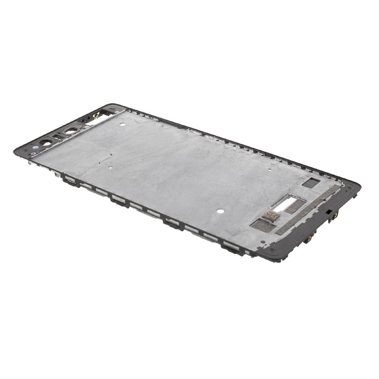 OEM Für Huawei P9 Plus Vorderer Gehäuserahmen + Ohrmuschel-Netzersatz - Schwarz-3