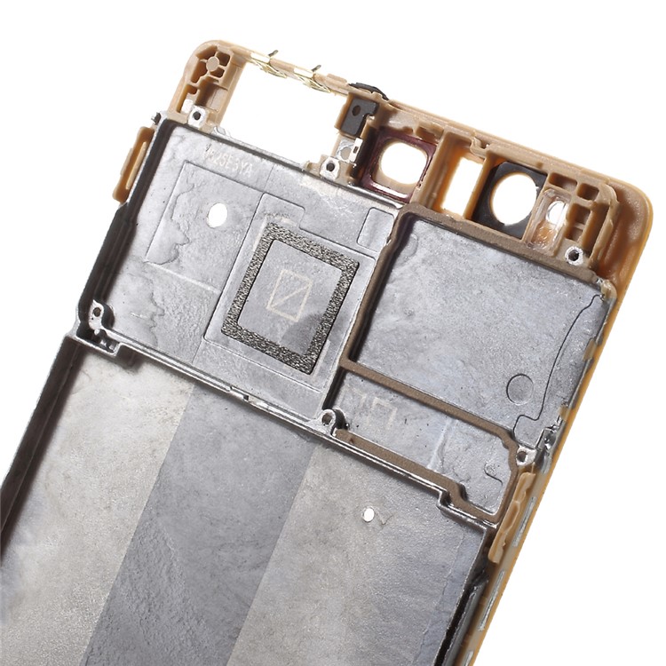 OEM Ersatz Gehäuse Rahmen + Hörer Mesh Für Huawei P9 Plus - Goldfarben-6