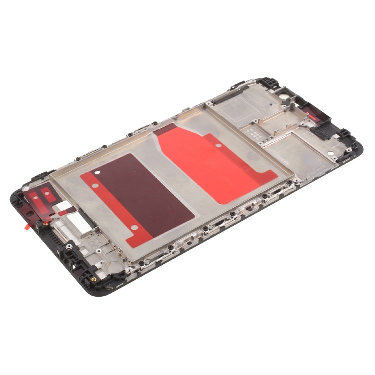For Huawei Mate 9 Front Housing Frame + Earpiece Mesh OEM Replacement - Black-2