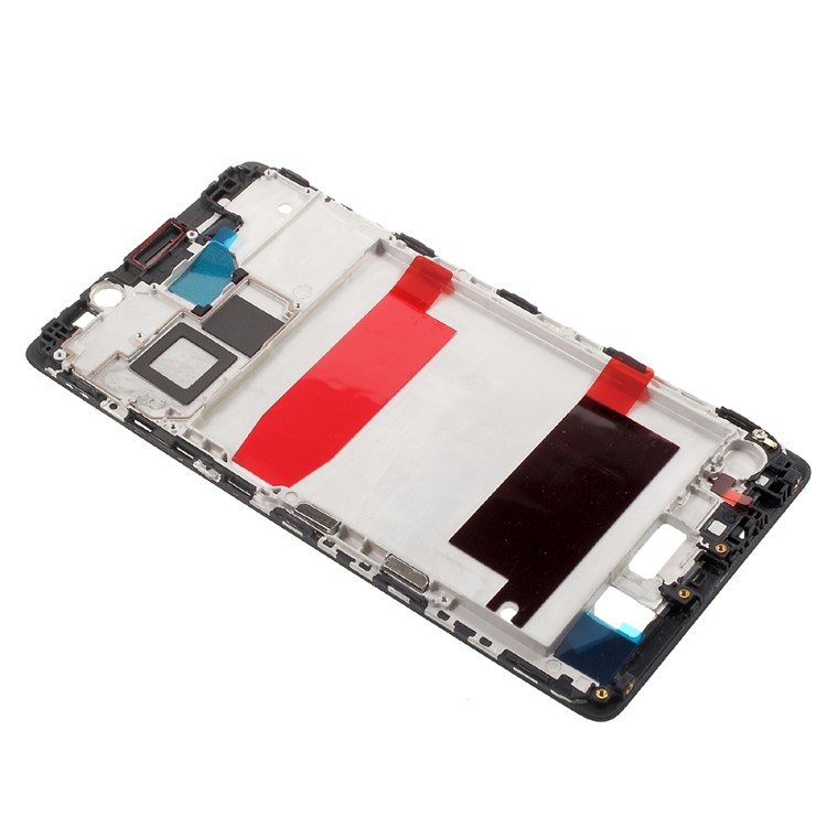 OEM Front Housing Frame + Earpiece Mesh Replacement for Huawei Mate 8 - Black-2