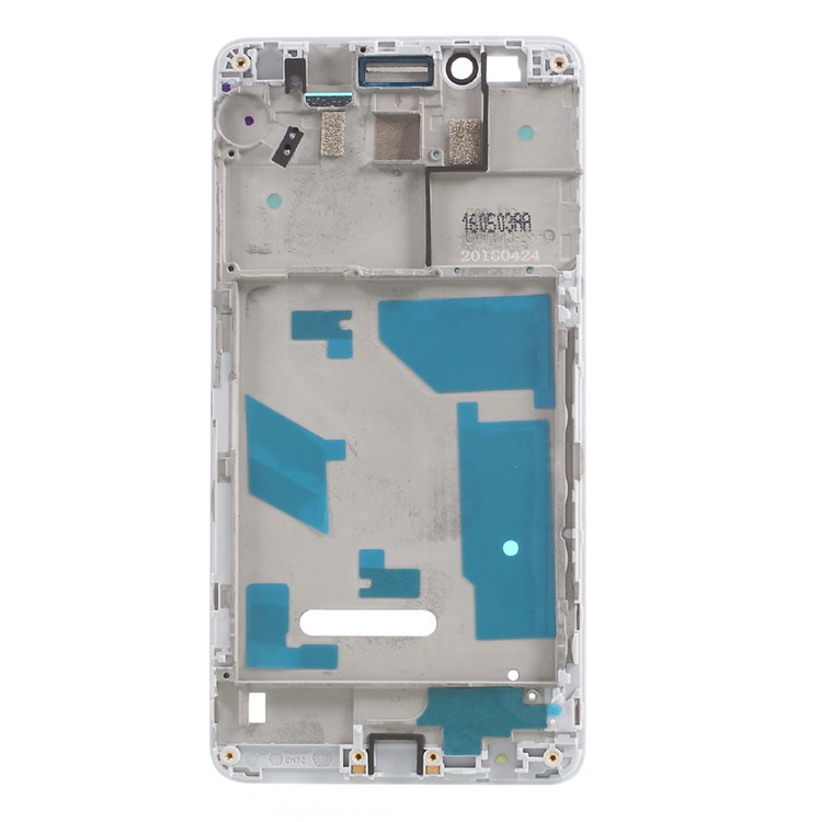 OEM for Huawei Honor 5X Front Housing Frame + Earpiece Mesh Replacement - Blue-2