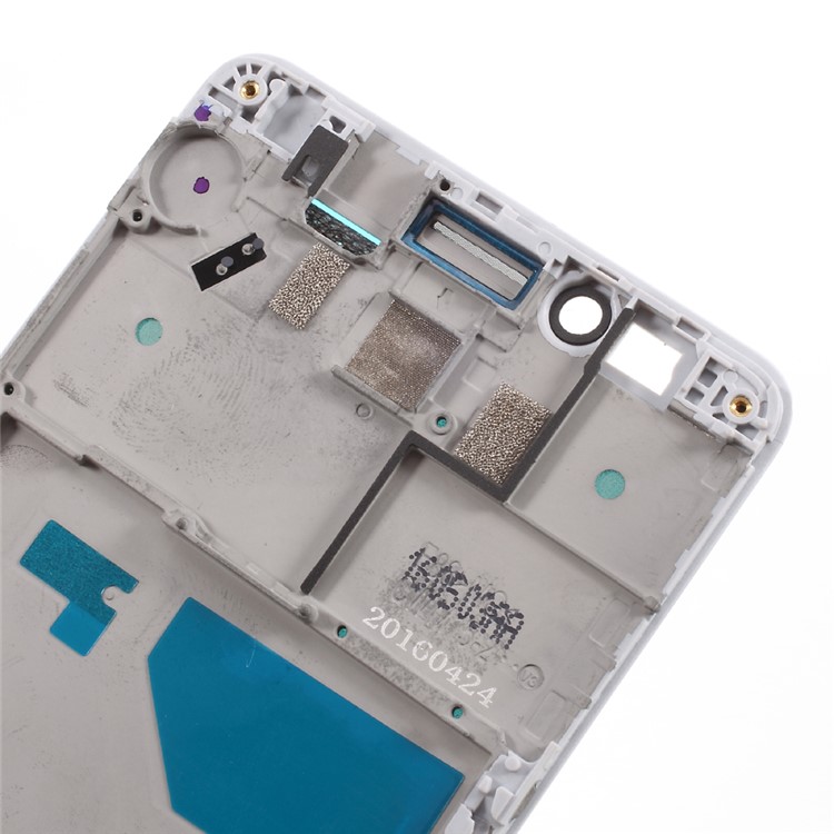 OEM for Huawei Honor 5X Front Housing Frame + Earpiece Mesh Replacement - Blue-4