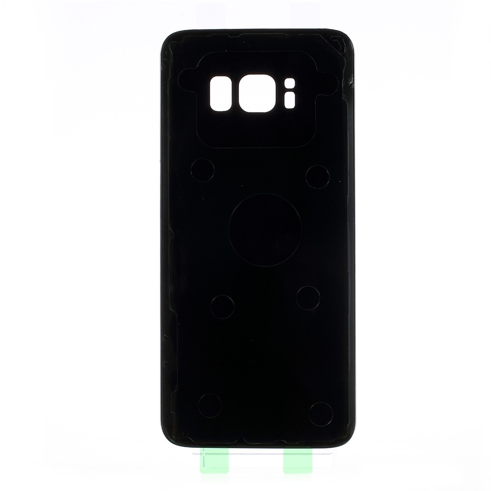 OEM Battery Housing Cover with Adhesive Sticker for Samsung Galaxy S8 SM-G950 - Black-2