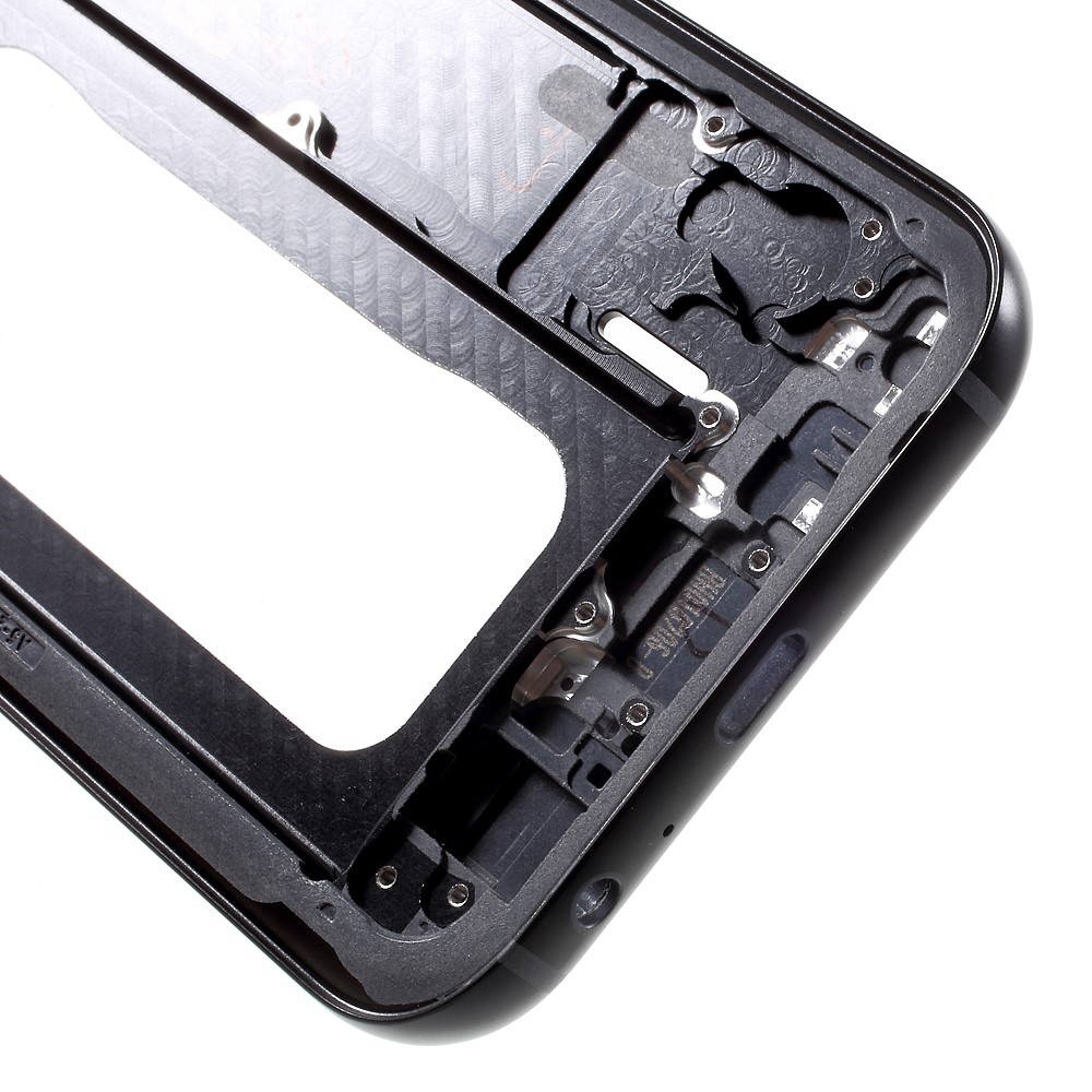 OEM Middle Housing Frame Repair Part with Power / Volume Buttons Flex Cable Replacement for Samsung Galaxy A5 (2017) SM-A520 - Black-6