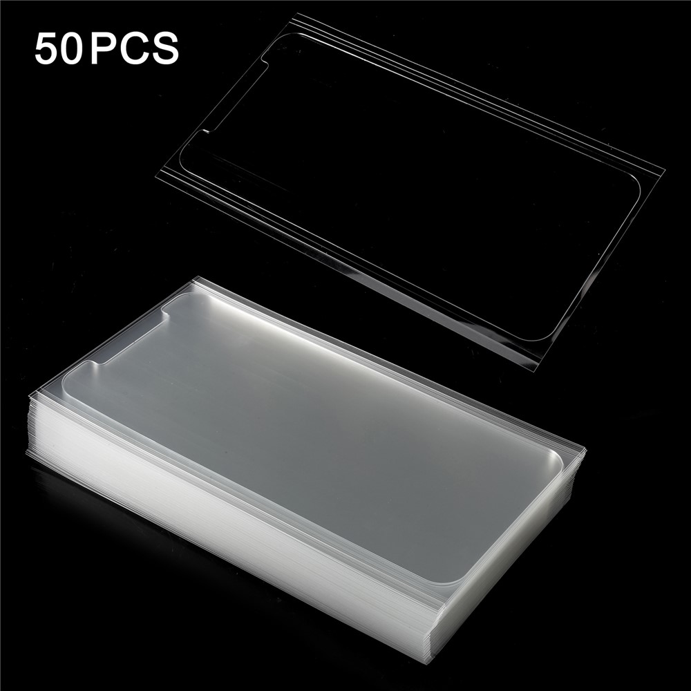 50Pcs/Set 0.125mm OCA Optical Clear Adhesive Sticker for iPhone X LCD Digitizer, Thickness: 0.25mm-1
