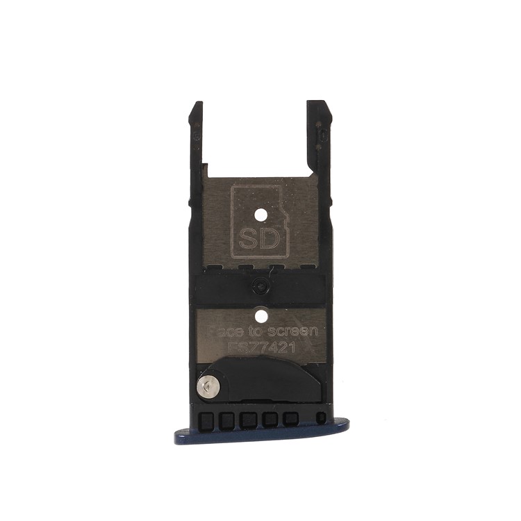 OEM for Motorola Moto G5 Plus Dual SIM + SD Card Tray Holder Replacement Part - Blue-1