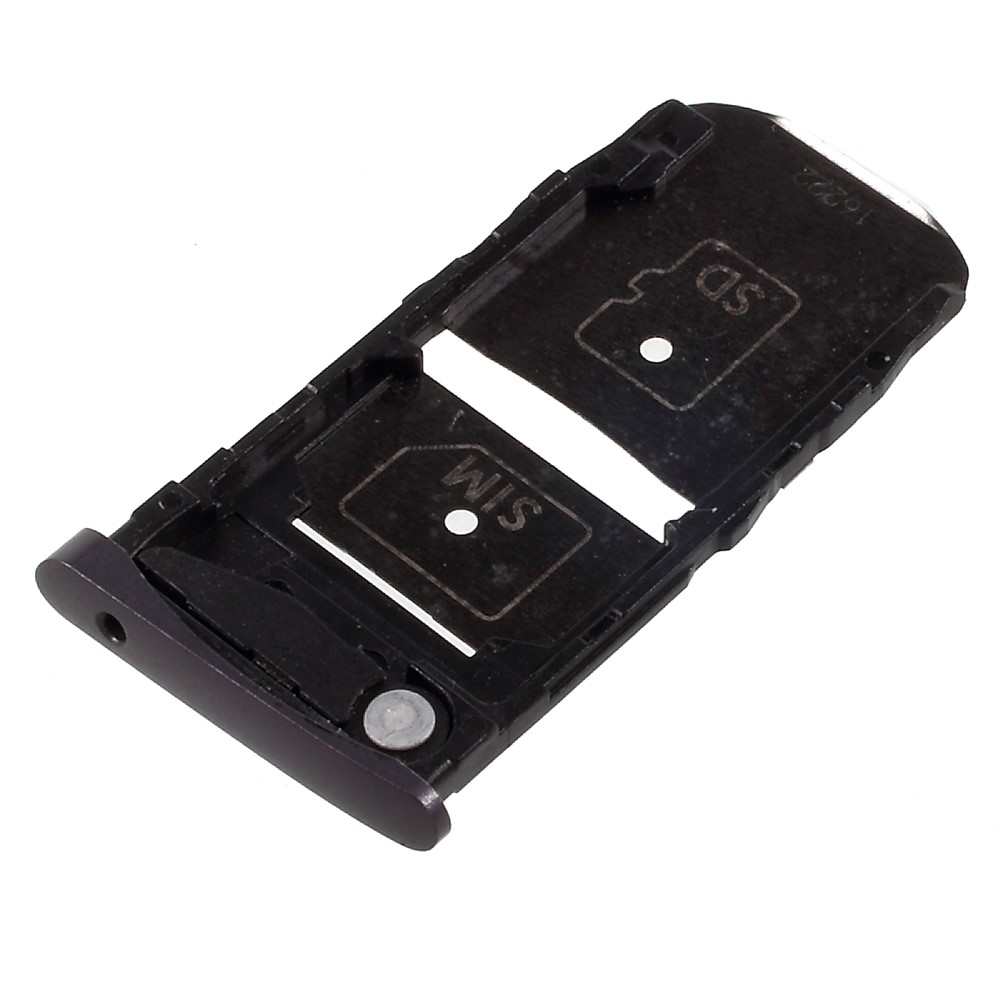 OEM SIM + Substituição Do Suporte Da Bandeja Do Cartão Micro SD Para Motorola Moto Z - Preto-2