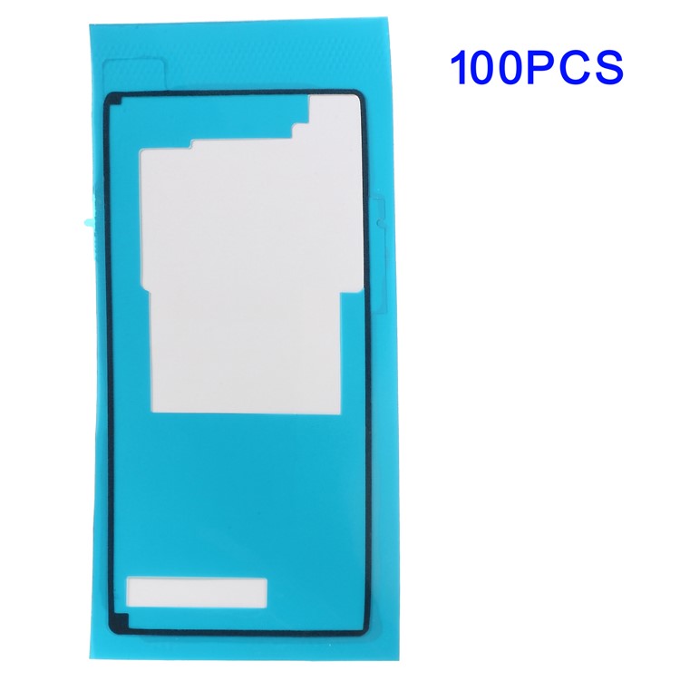 100PCS/Pack Battery Back Door Cover Adhesive Sticker for Sony Xperia Z3 D6603 D6643 D6653 D6616-1