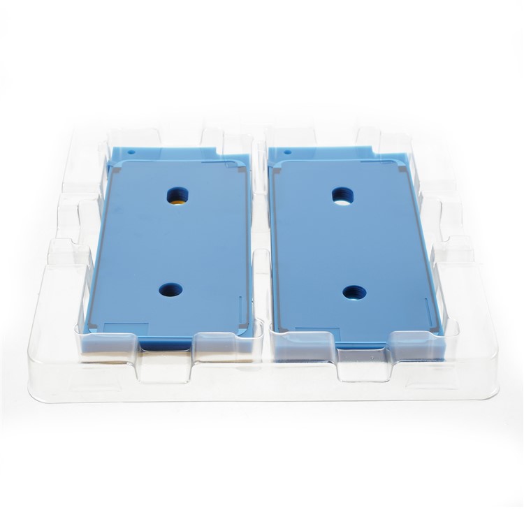 50Pcs/Set OEM Middle Housing Frame Adhesive Sticker for iPhone 6s - White-5