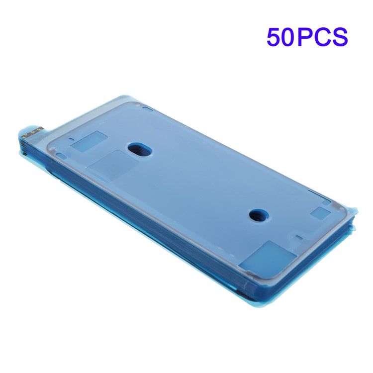 50Pcs/Set OEM Middle Housing Frame Adhesive Sticker Parts for iPhone 7 Plus - Black-1