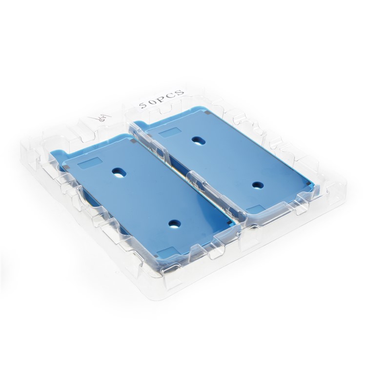 50Pcs/Set OEM Middle Housing Frame Adhesive Sticker for iPhone 6s Plus - White-4