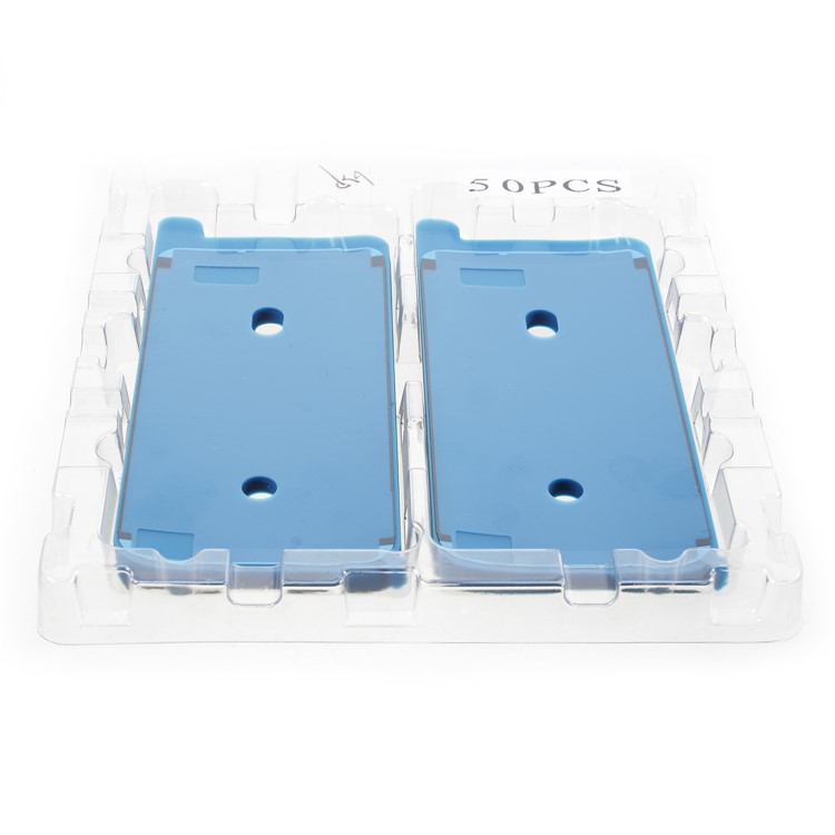 50Pcs/Set OEM Middle Housing Frame Adhesive Sticker for iPhone 6s Plus - White-5