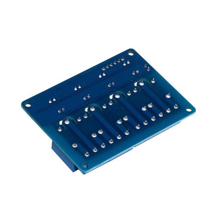 SRD04 4 Channel DC 5V Relay Shield Module Control Board with Optocoupler-3