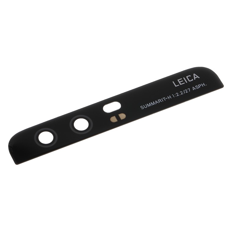 Top Camera Flash Glass Lens Cover Replacement Part for Huawei P10 - Black-2