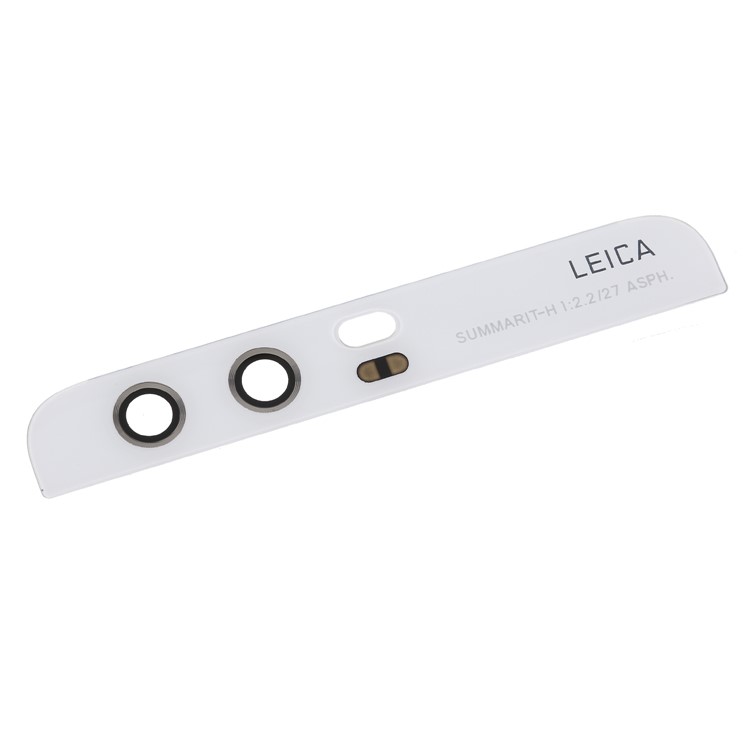 Top Camera Flash Glass Lens Cover for Huawei P10 - Silver-2