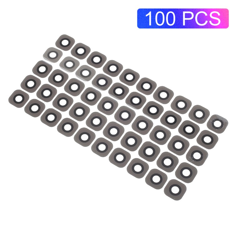 100PCS/Pack OEM Rear Back Glass Camera Lens Cover for Samsung Galaxy S6 G920 - Grey-1