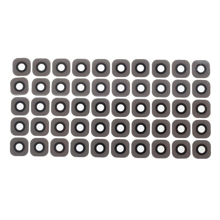 100PCS/Pack OEM Rear Back Glass Camera Lens Cover for Samsung Galaxy S6 G920 - Grey-2