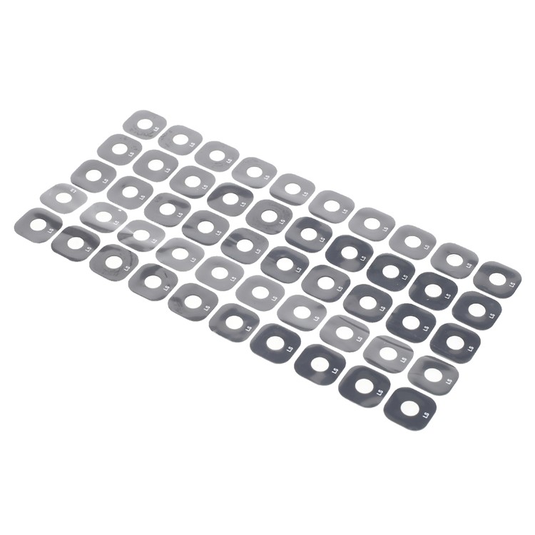 100PCS/Pack OEM Rear Back Glass Camera Lens Cover for Samsung Galaxy S6 G920 - Grey-3