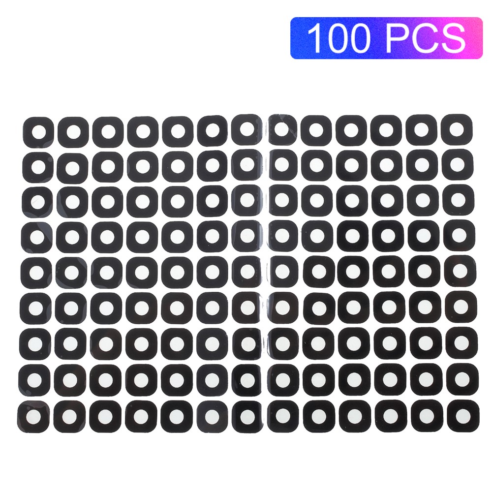 100PCS/Pack OEM Back Rear Camera Glass Lens Part for Samsung Galaxy A5 (2017) SM-A520F / A7 (2017) SM-A720F (Glass Only)-1