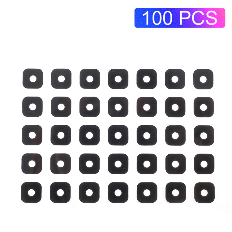 100PCS/Pack OEM Rear Back Glass Camera Lens Cover with Adhesive Sticker for Samsung Galaxy Core Prime SM-G360 / Prime Value Edition SM-G361-1