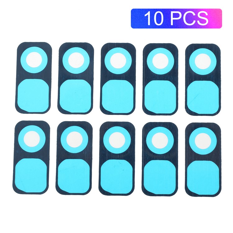 10PCS/Pack Adhesive Sticker Rear Glass Camera Lens Cover for Samsung Galaxy S9+ SM-G965-1