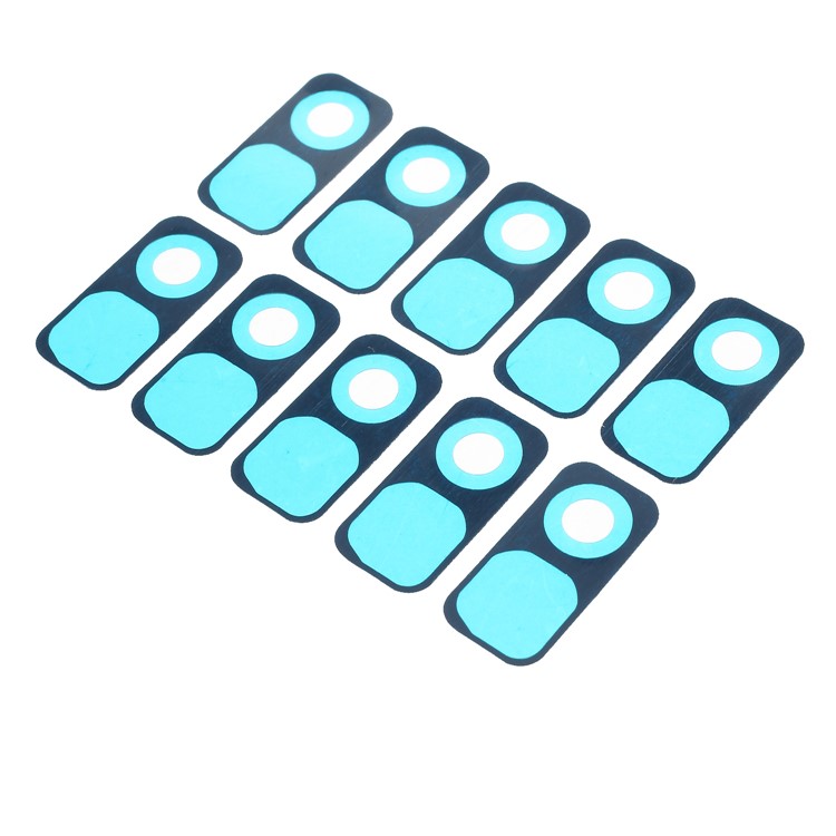 10PCS/Pack Adhesive Sticker Rear Glass Camera Lens Cover for Samsung Galaxy S9+ SM-G965-2