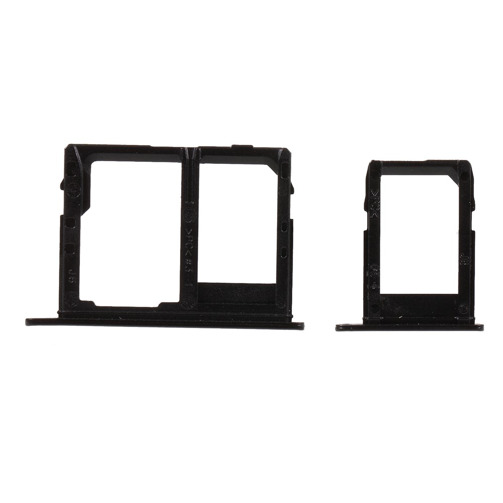 OEM SIM1 + Sim2 / Micro Titulares De Bandeja De Cartão SD Substituir Parte Para Samsung Galaxy J6 (2018) - Preto-3