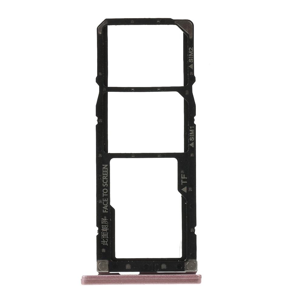OEM Dual SIM Card + Micro SD Card Tray Holder Replacement Xiaomi Redmi S2/Y2 - Rose Gold-4