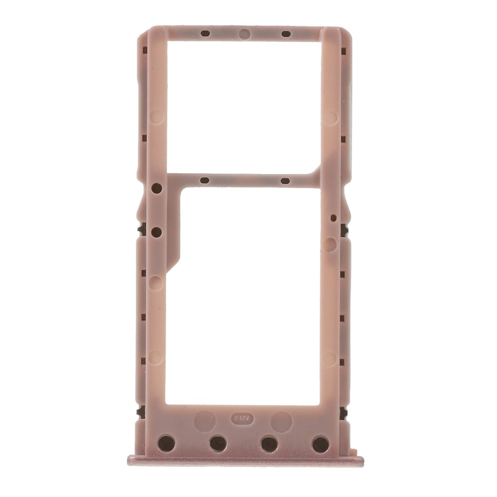 OEM Dual SIM Micro SD Card Tray Holder Repair Part for Xiaomi Redmi 6 - Rose Gold-3