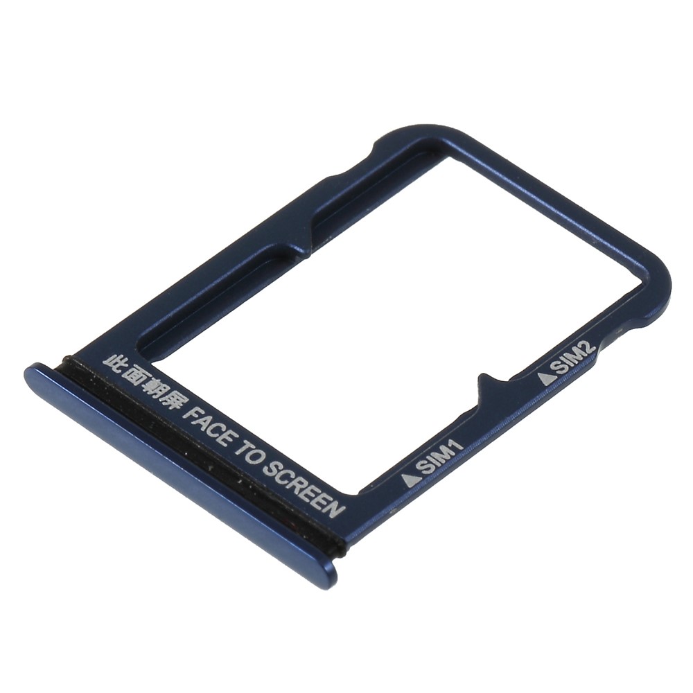OEM SIM/Micro SD Card Tray Holder Repair Part for Xiaomi Mi 8 (6.21-inch) - Blue-1